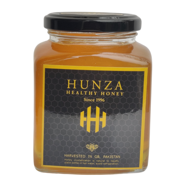 Robinia-500g Glass Jar Hunza Healthy Honey